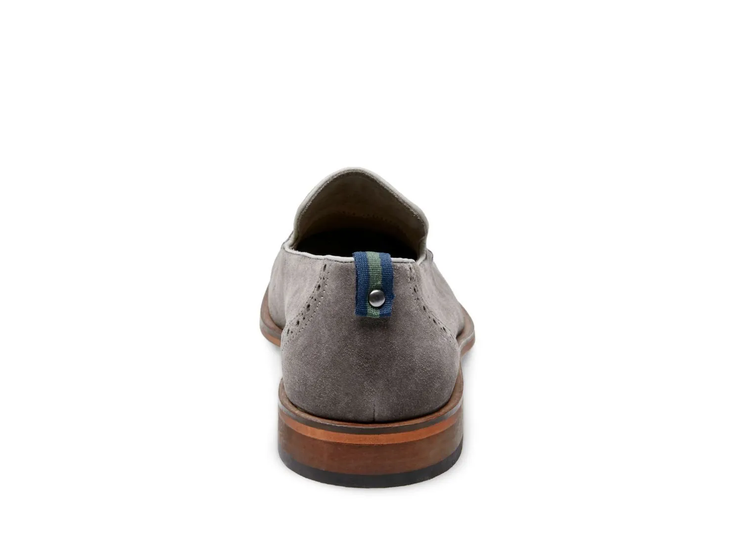 TASSLER GREY SUEDE