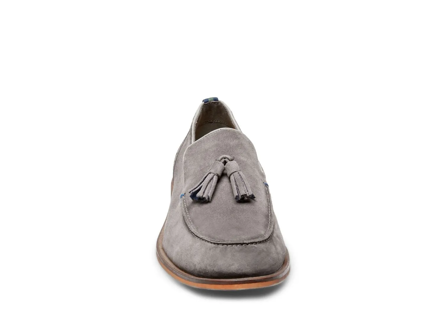 TASSLER GREY SUEDE