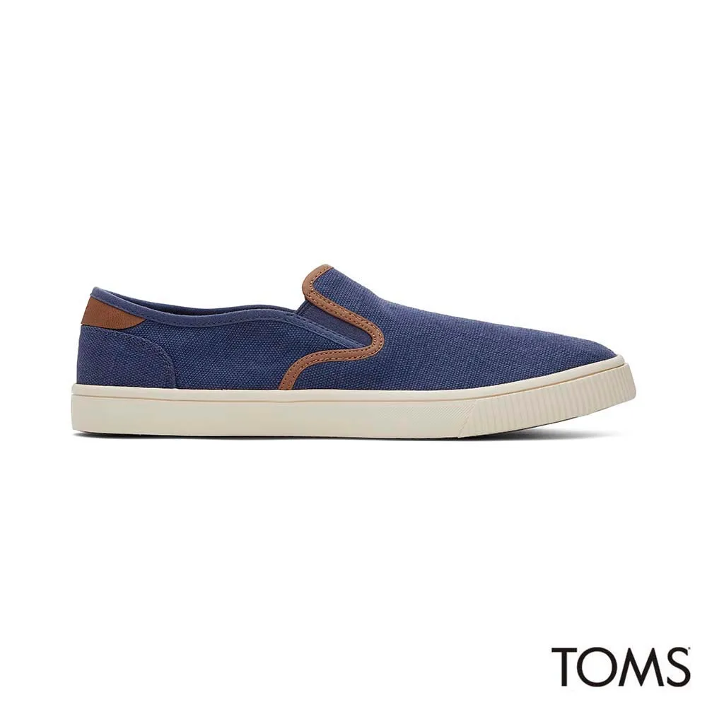 Toms Baja Men's Slip On - Synthetic Nubuck Trim