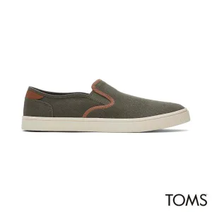 Toms Baja Men's Slip On - Synthetic Nubuck Trim