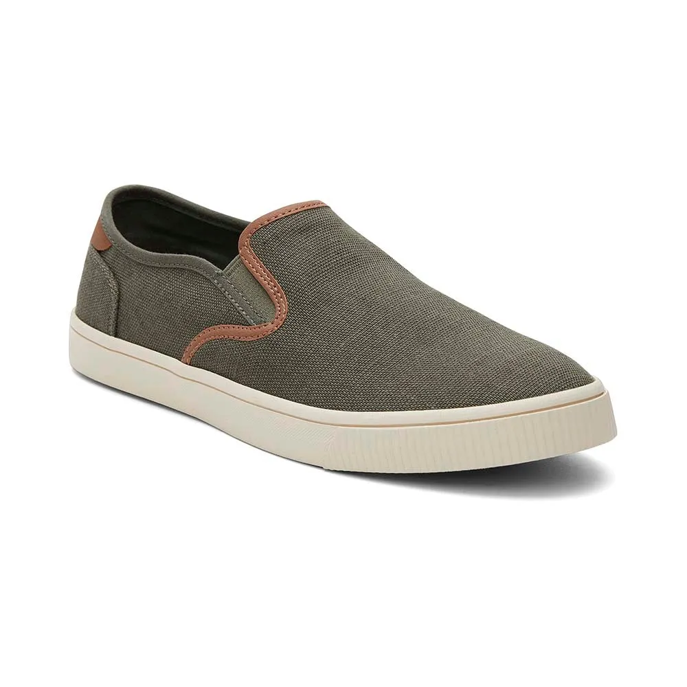Toms Baja Men's Slip On - Synthetic Nubuck Trim