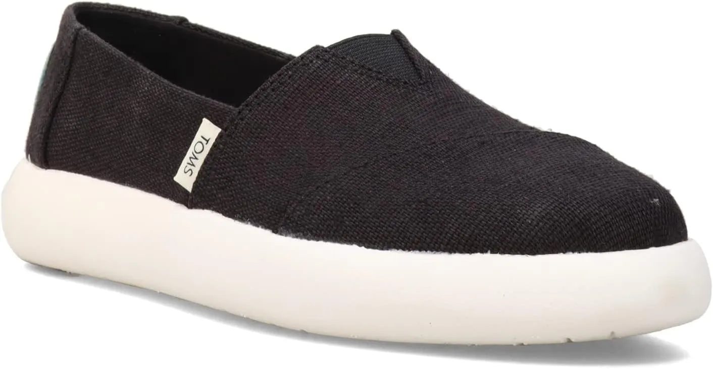 TOMS Women's, Alpargata Mallow Slip-On Black