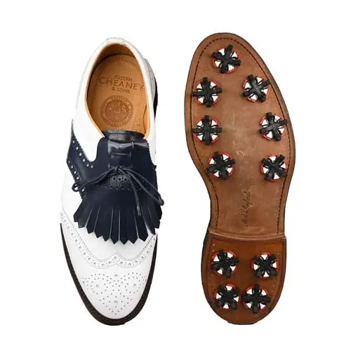 Turnberry Navy/White Calf, Joseph Cheaney & Sons