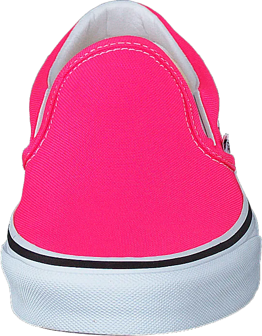 Ua Classic Slip-on (neon) Knockout Pink/true Whit