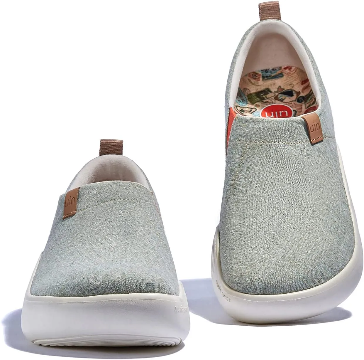 UIN Women's Walking Shoes Art Travel Slip On Casual Lightweight Fashion Sneaker Toledo Ⅹ