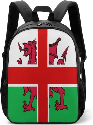United Kingdom of England and Wales Flag Travel Backpack Laptop Shoulders Bag Casual Daypack for Business Hiking for Women Men