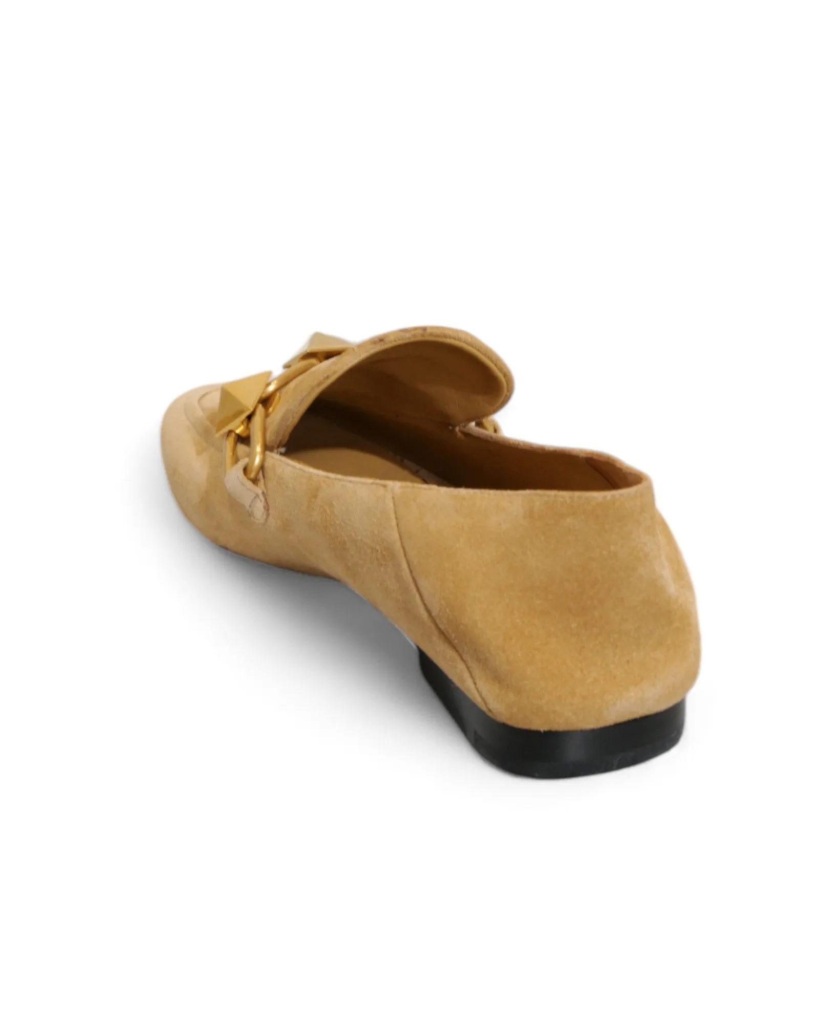 Valentino Garavani Roman Stud Suede Loafers