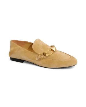 Valentino Garavani Roman Stud Suede Loafers