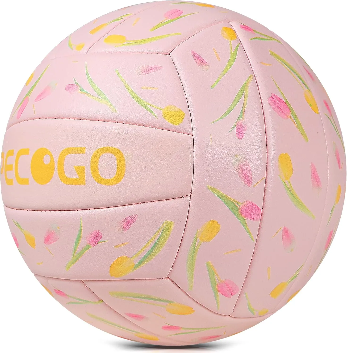 Volleyball Size 5 PU Leather Soft Indoor Outdoor Volleyballs Sports Training Game Play Ball for Beginner, Teenager, Adult, 8.2