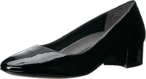 Walking Cradles Women's Heidi Pump, Black Patent Leather, 7.5 M US