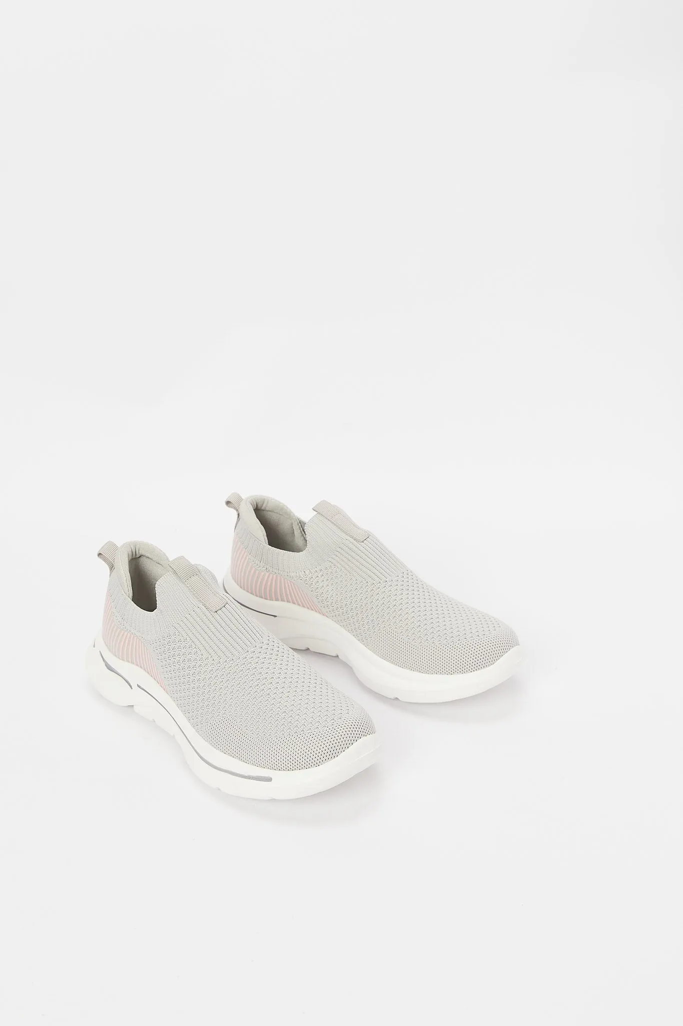 Women Grey Slip-On Sneaker