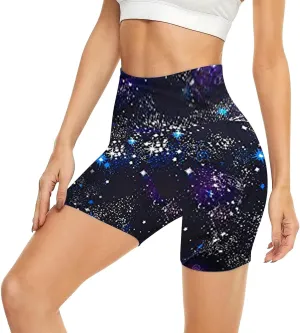 Women's Biker Shorts Women's Fitness Yoga Shorts High Waist Women's Dance Volleyball Hip High Waisted Tummy Control